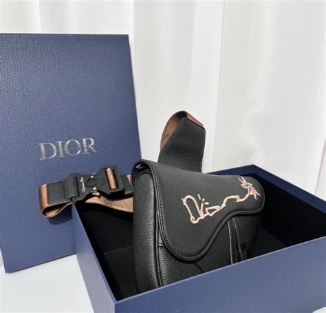 dior x cactus jack saddle bag|Dior cactus jack mocha shoes.